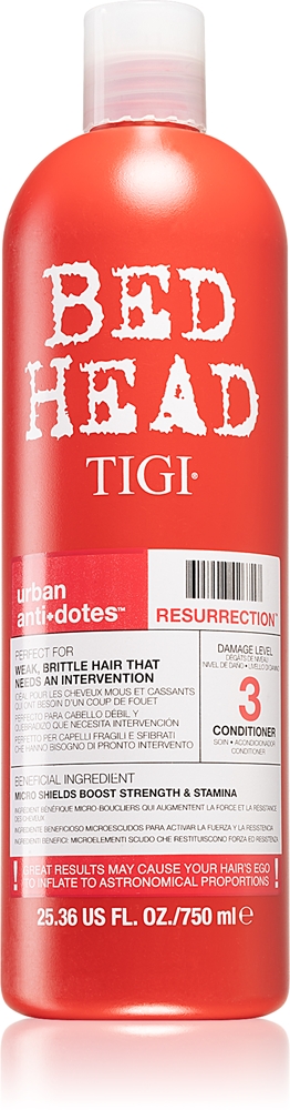 Кондиционер Bed Head Urban Antidotes Resurrection для тонких, ослабленных волос Tigi, 750 мл
Кондиционер Bed Head Urban Antidotes Resurrection для тонких, ослабленных волос Tigi, 750 мл