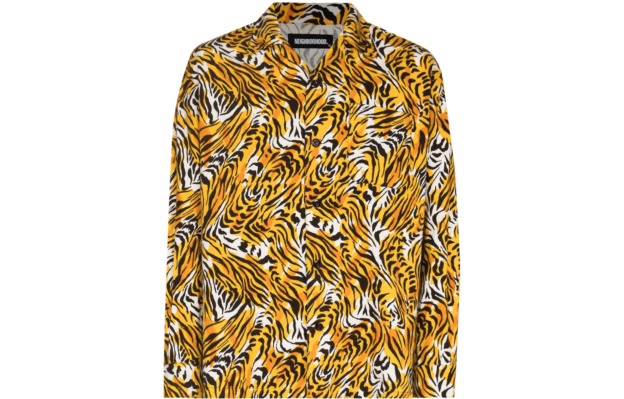 NEIGHBORHOOD Мужская желтая рубашка
NEIGHBORHOOD Мужская желтая рубашка