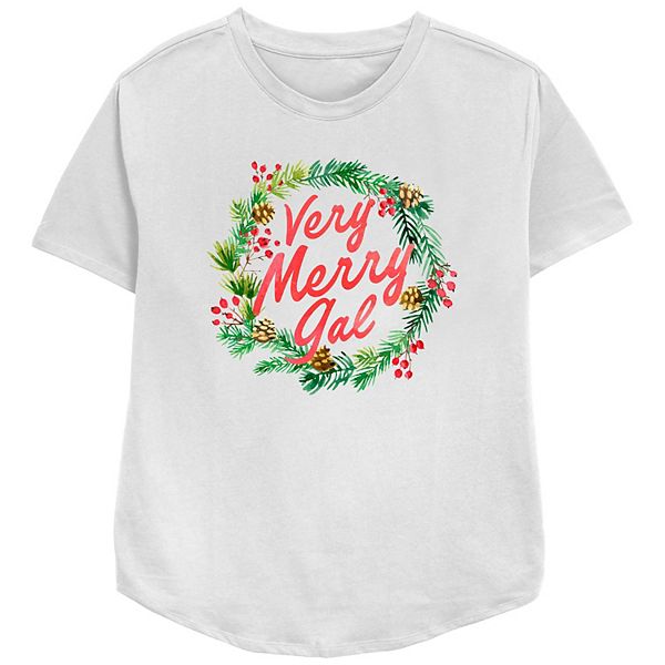 Футболка с принтом Women's very merry gal christmas wreath Unbranded
Футболка с принтом Women's very merry gal christmas wreath Unbranded