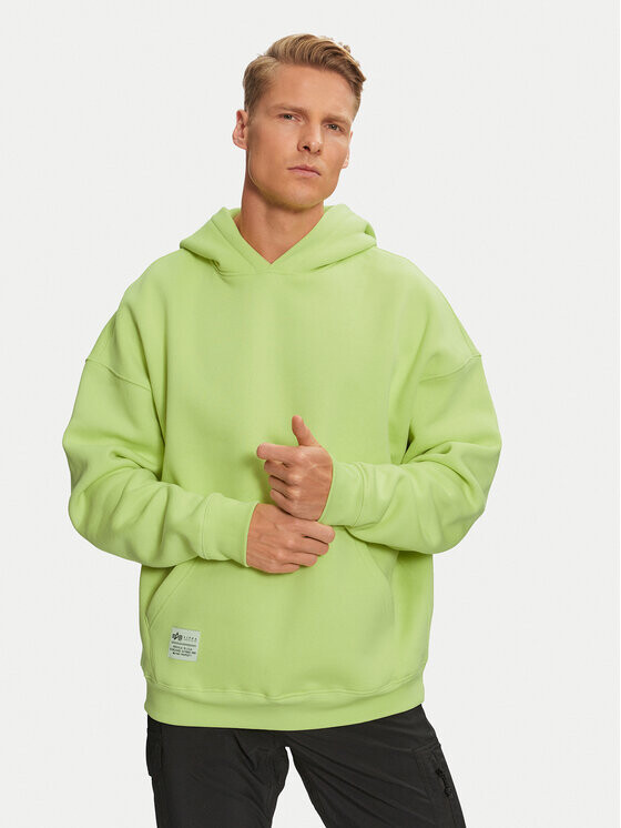Толстовка обычного кроя Alpha Industries, зеленый
Толстовка обычного кроя Alpha Industries, зеленый