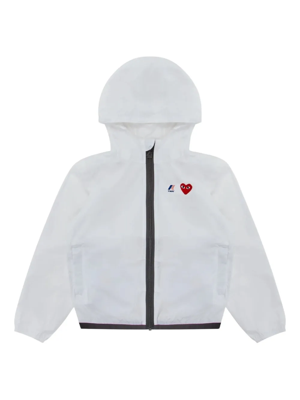 Куртка на молнии Comme Des Garcons Play Kids, белый
Куртка на молнии Comme Des Garcons Play Kids, белый