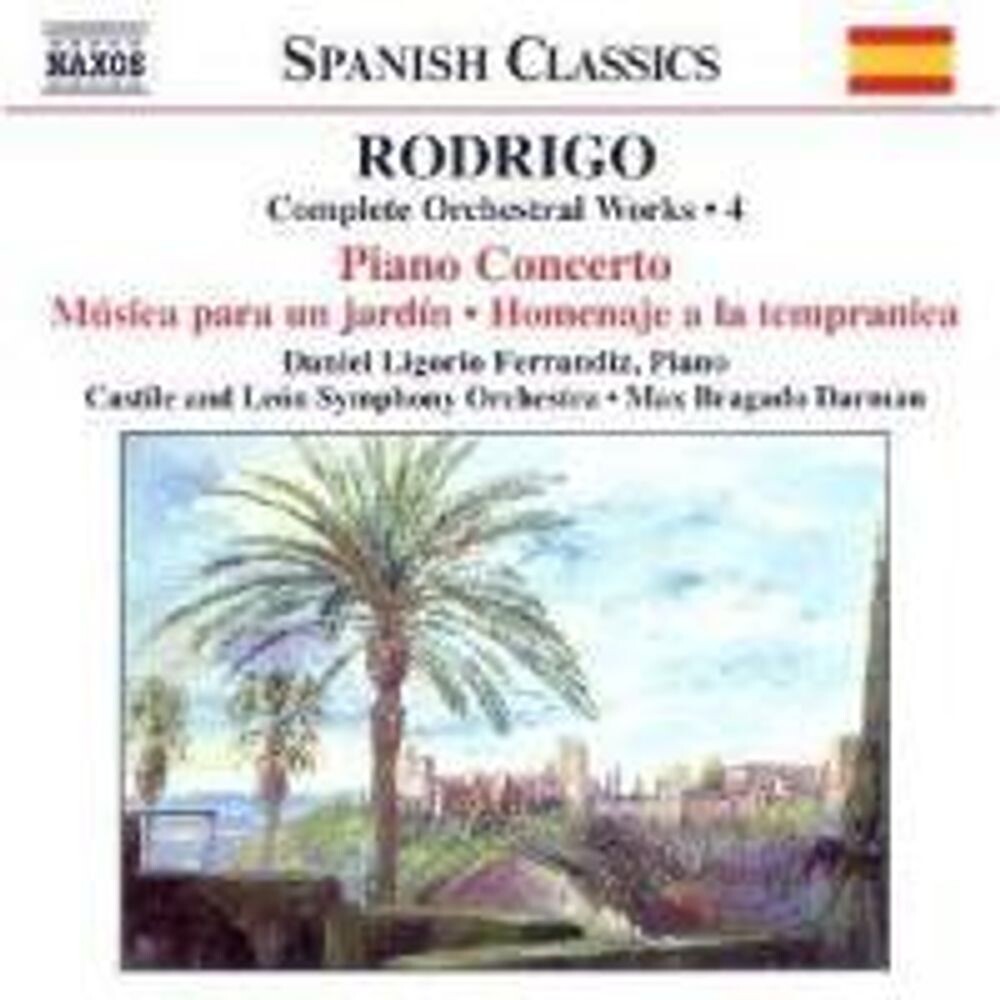 Диск CD Rodrigo: Complete Orchestral Works, Vol. 4 - Joaquín Rodrigo, Max Darman Bragado, Daniel Ligorio, Castile and Leon Symphony Orchestra
Диск CD Rodrigo: Complete Orchestral Works, Vol. 4 - Joaquín Rodrigo, Max Darman Bragado, Daniel Ligorio, Castile and Leon Symphony Orchestra