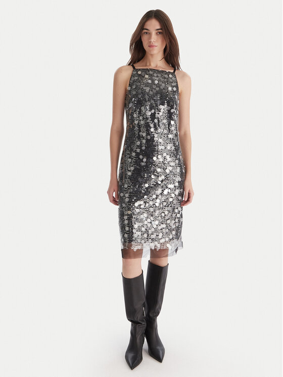 Коктейльное платье slim fit DD54AN04 Dkny, серебряный
Коктейльное платье slim fit DD54AN04 Dkny, серебряный