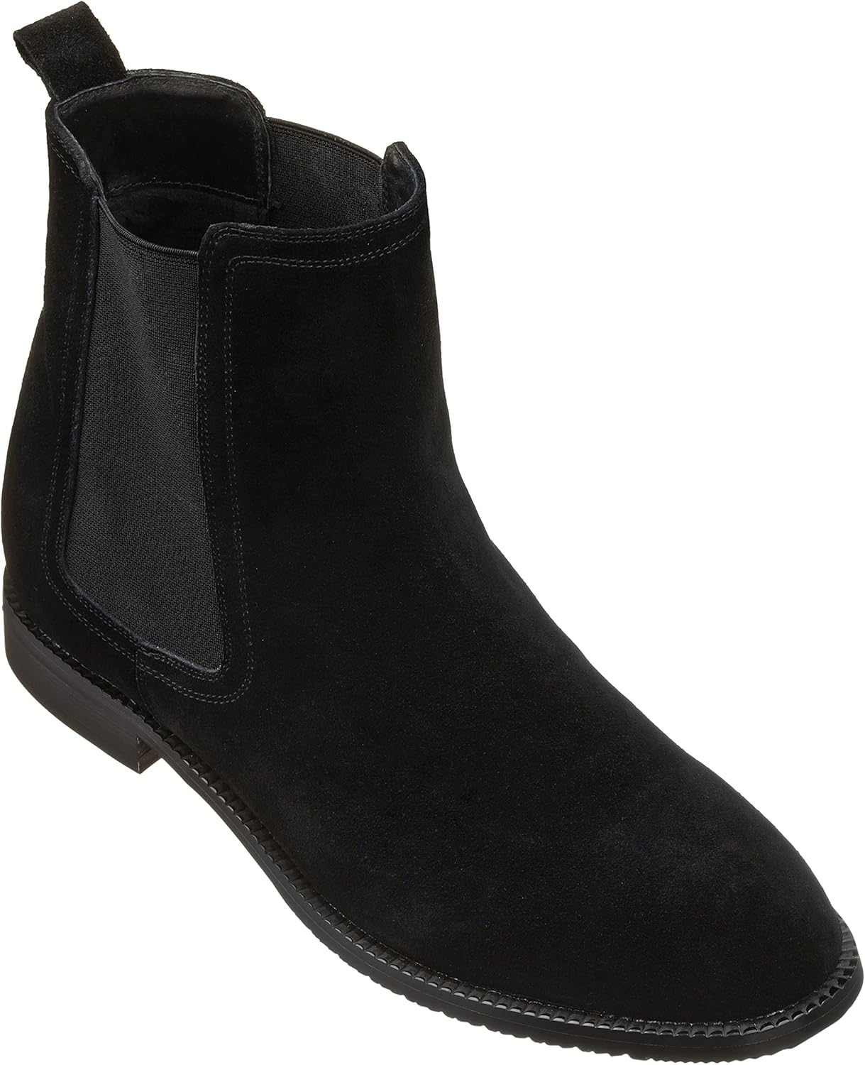 Мужские невидимые подъемные туфли CALTO - черные замшевые кожаные ботинки Челси на молнии - увеличение роста на 7 см - K33090 - размер 10,5 US
Мужские невидимые подъемные туфли CALTO - черные замшевые кожаные ботинки Челси на молнии - увеличение роста на 7 см - K33090 - размер 10,5 US