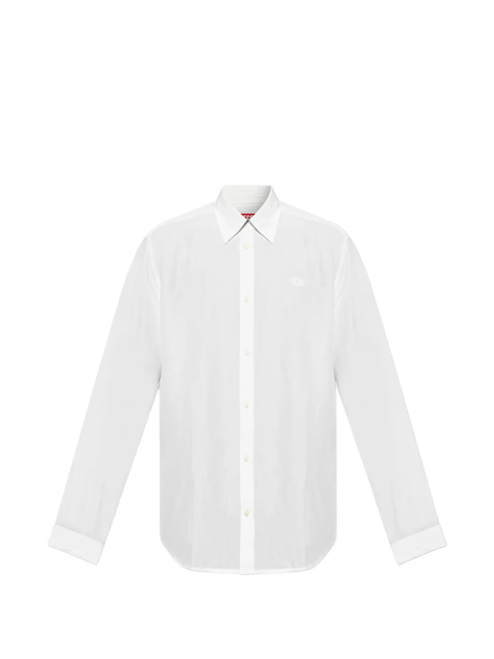 Рубашка с длинными рукавами и логотипом Diesel, белый
Рубашка с длинными рукавами и логотипом Diesel, белый