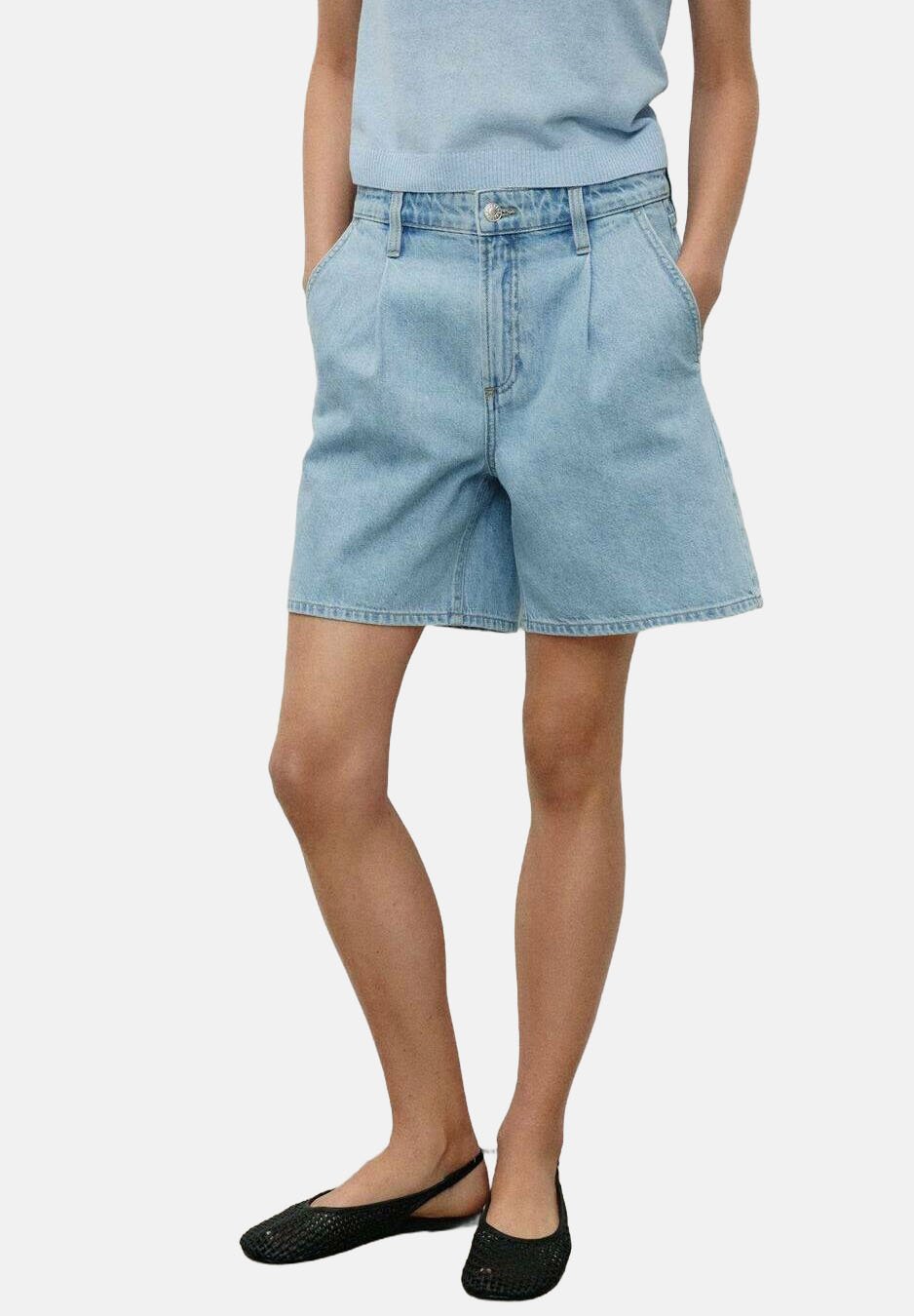 Джинсовые шорты Mango, светло-голубой
Джинсовые шорты Mango, светло-голубой