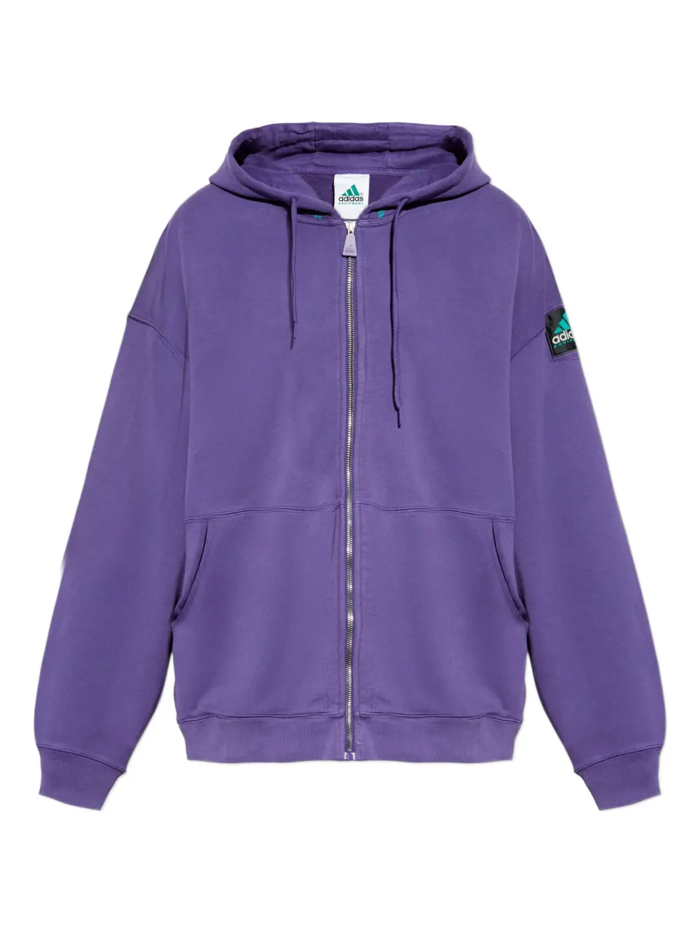 Толстовка с капюшоном и нашивкой-логотипом на молнии adidas, фиолетовый
Толстовка с капюшоном и нашивкой-логотипом на молнии adidas, фиолетовый