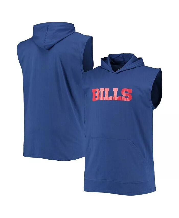 Мужская толстовка-пуловер Royal Buffalo Bills Big and Tall Muscle без рукавов Fanatics
Мужская толстовка-пуловер Royal Buffalo Bills Big and Tall Muscle без рукавов Fanatics