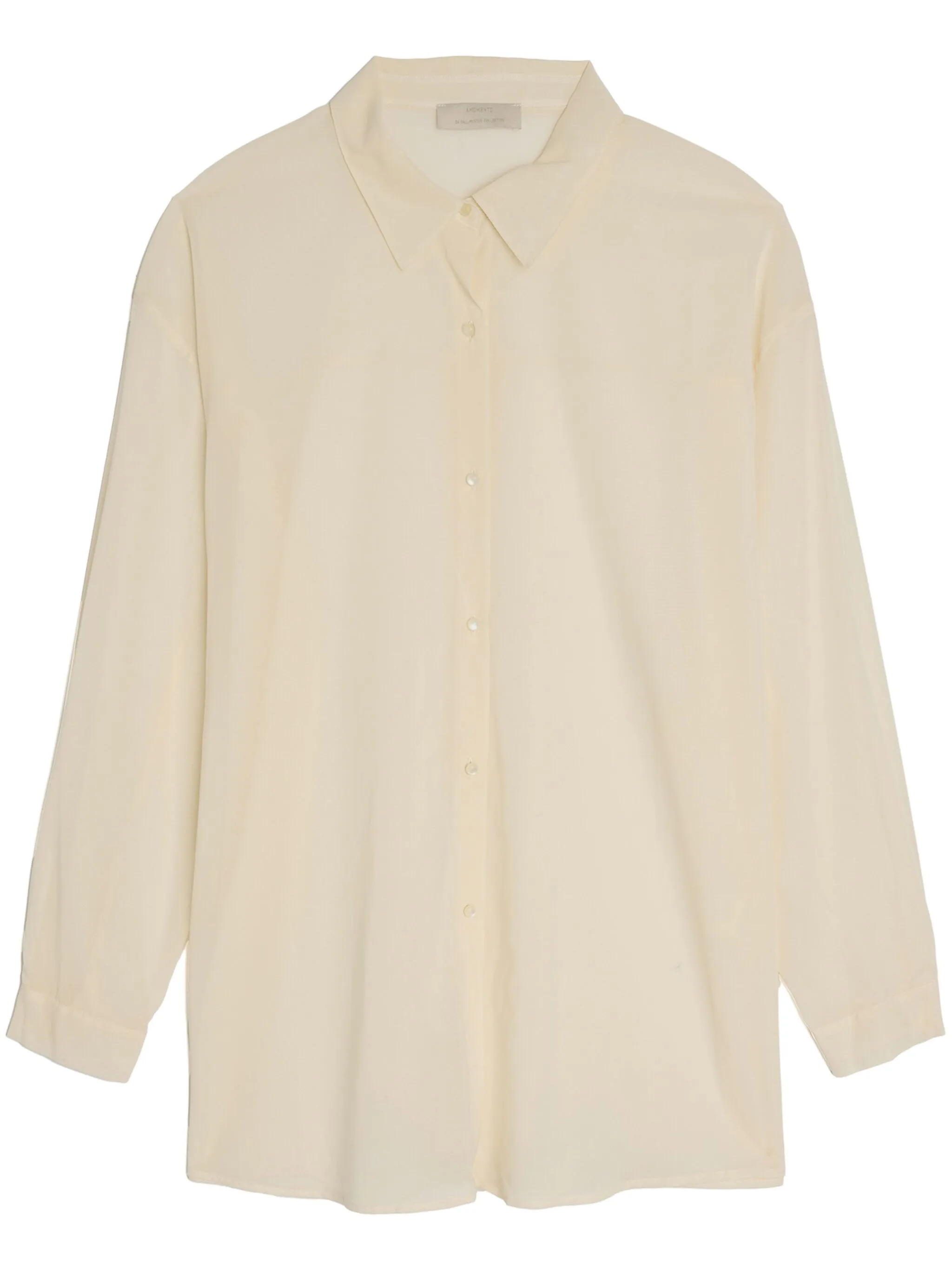 Полупрозрачная рубашка Amomento, бежевый
Полупрозрачная рубашка Amomento, бежевый