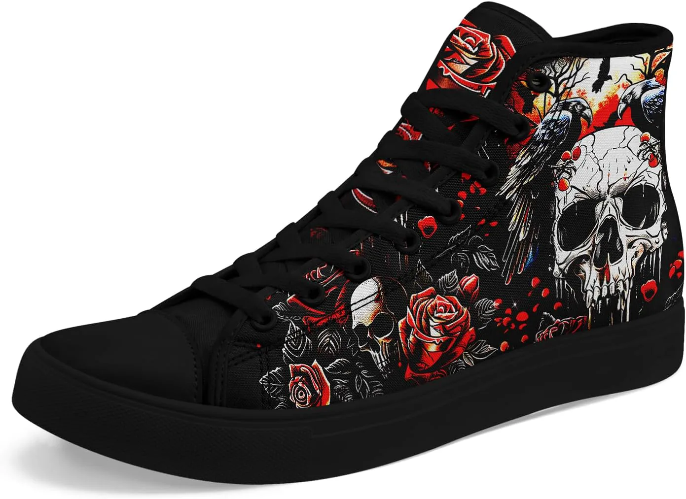Мужские высокие кеды с черепом на холщовой ткани, классические модные высокие кроссовки, универсальные повседневные кроссовки с шнуровкой Coolcustomize
Мужские высокие кеды с черепом на холщовой ткани, классические модные высокие кроссовки, универсальные повседневные кроссовки с шнуровкой Coolcustomize