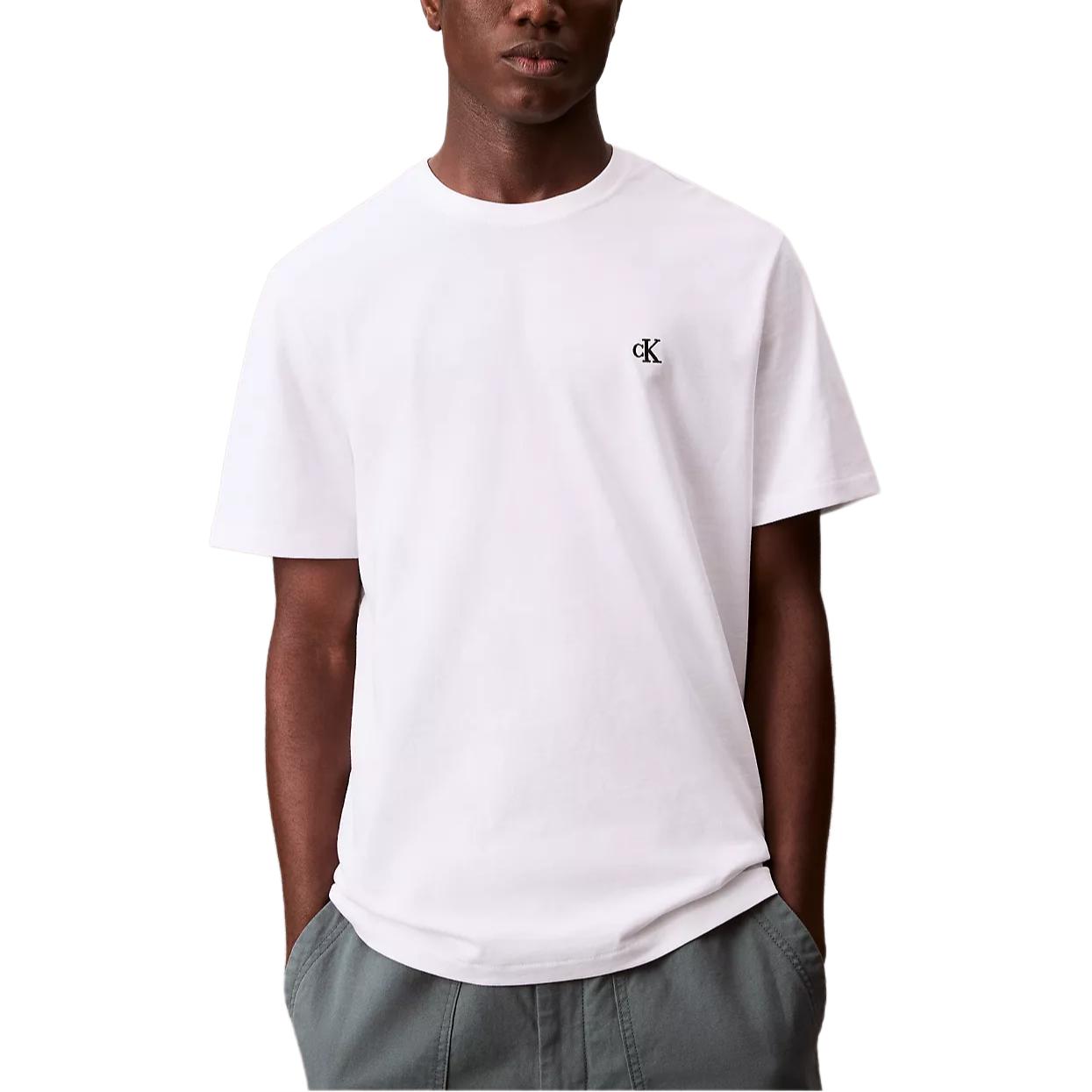 Calvin Klein Футболка мужская Bright White с круглым вырезом
Calvin Klein Футболка мужская Bright White с круглым вырезом