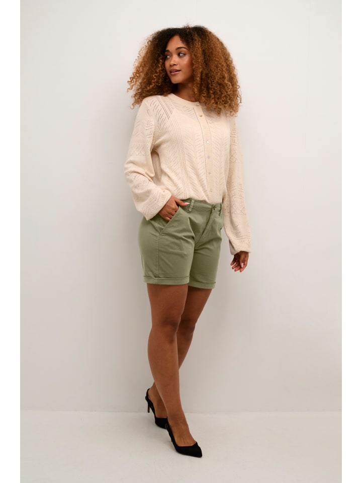 Шорты CUbrita прямого кроя цвета оливкового CULTURE
Шорты CUbrita прямого кроя цвета оливкового CULTURE