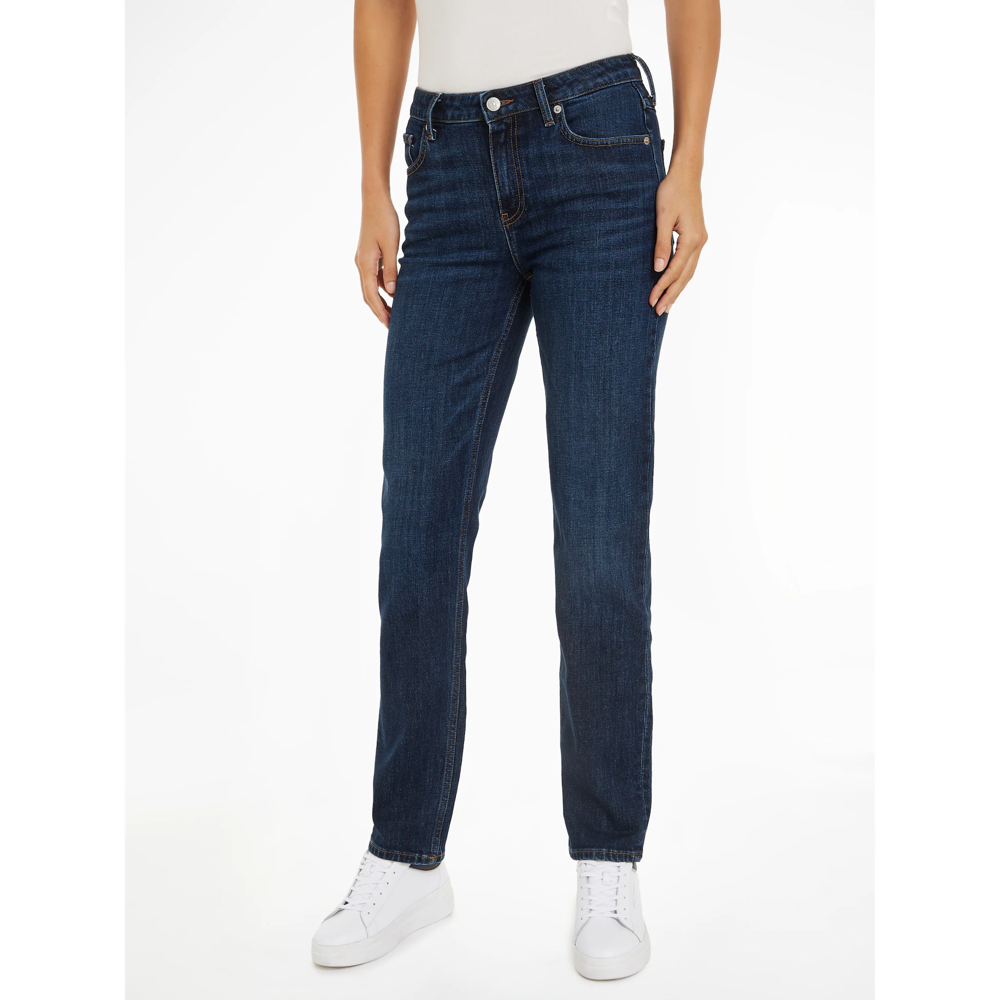 Прямые джинсы Tommy Hilfiger "CLASSIC STRAIGHT RW STAY BLACK" с логотипом Tommy Hilfger, синий
Прямые джинсы Tommy Hilfiger "CLASSIC STRAIGHT RW STAY BLACK" с логотипом Tommy Hilfger, синий