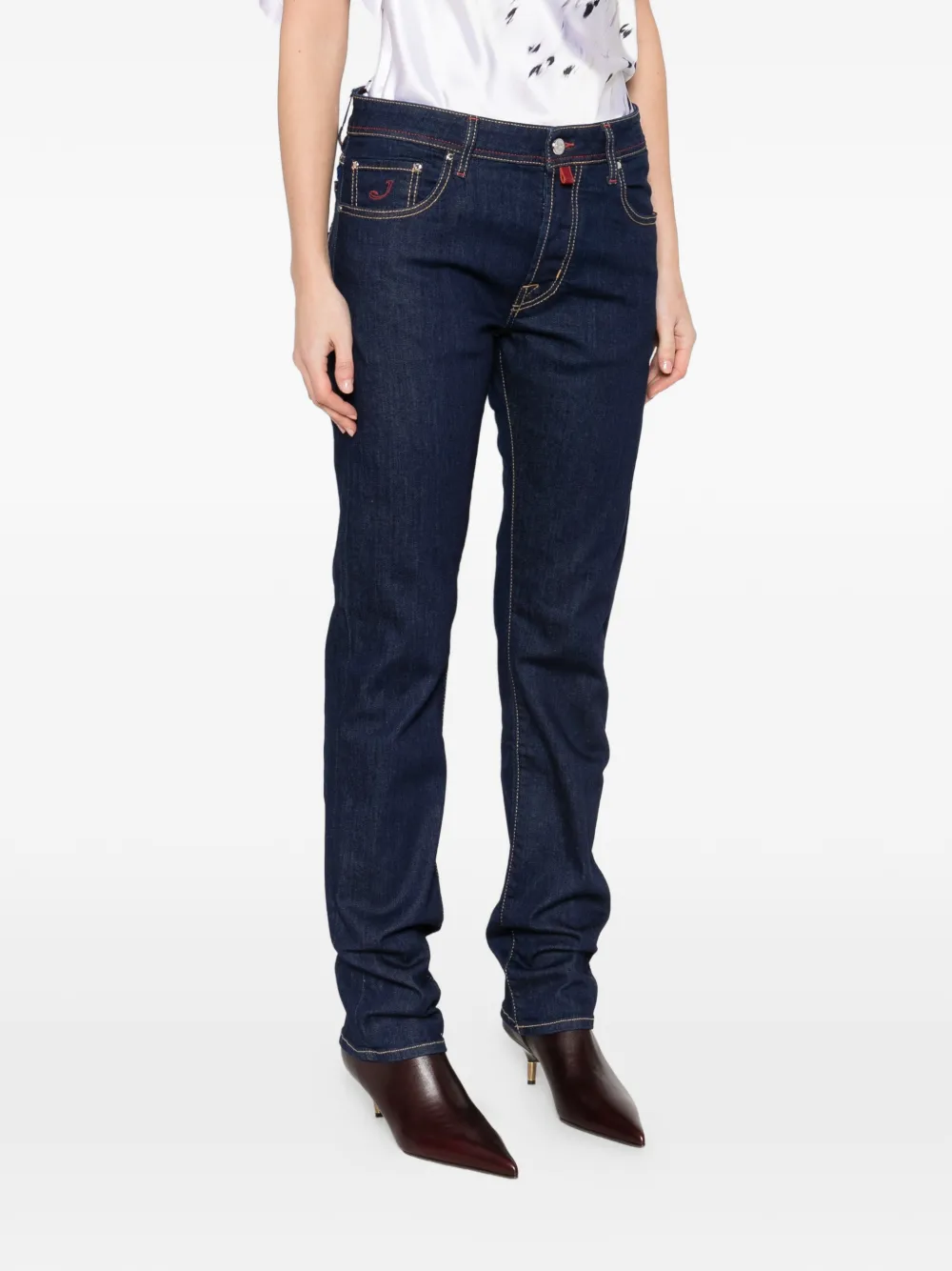 Джинсы с пятью карманами Jacob Cohen, синий
Джинсы с пятью карманами Jacob Cohen, синий