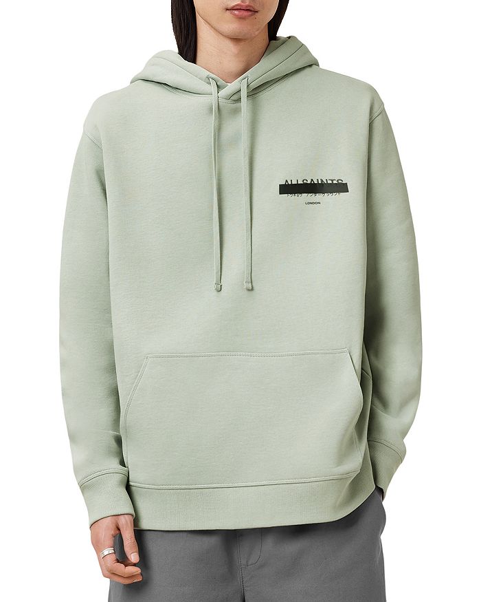 Хлопковый худи свободного кроя Redact ALLSAINTS, зеленый
Хлопковый худи свободного кроя Redact ALLSAINTS, зеленый