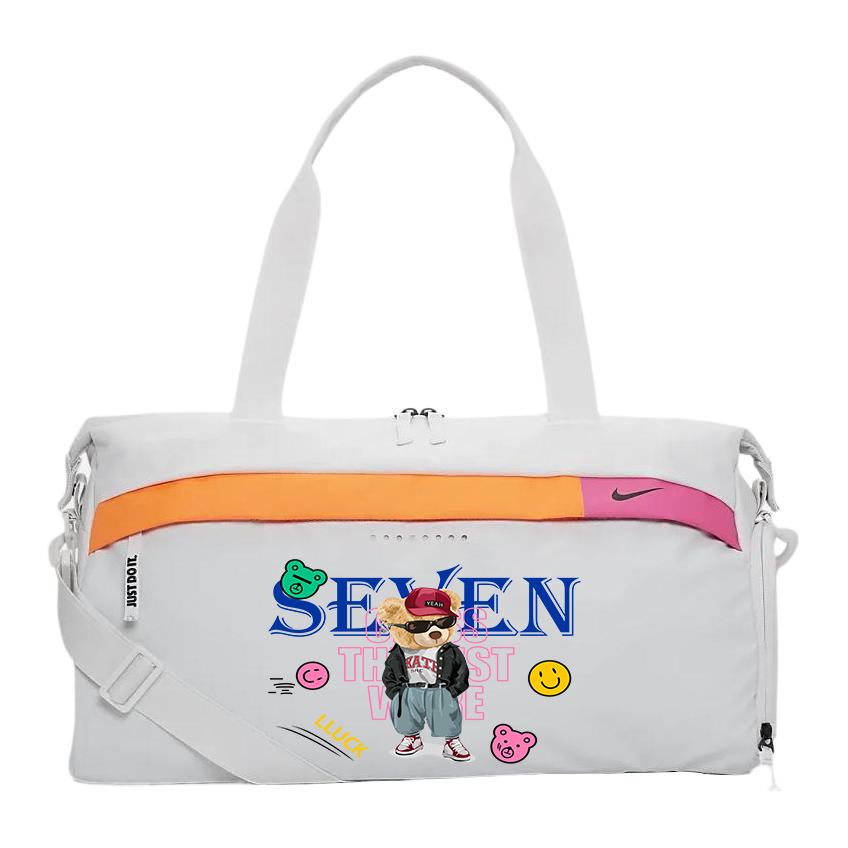 Nike Полиэстеровый узорчатый наплечный рюкзак унисекс белый, Outfit Bear
Nike Полиэстеровый узорчатый наплечный рюкзак унисекс белый, Outfit Bear