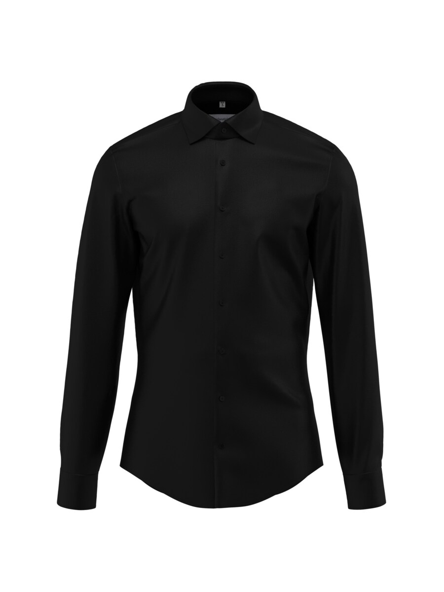 Рубашка Slim Fit на пуговицах SEIDENSTICKER Smart Classic, черный
Рубашка Slim Fit на пуговицах SEIDENSTICKER Smart Classic, черный