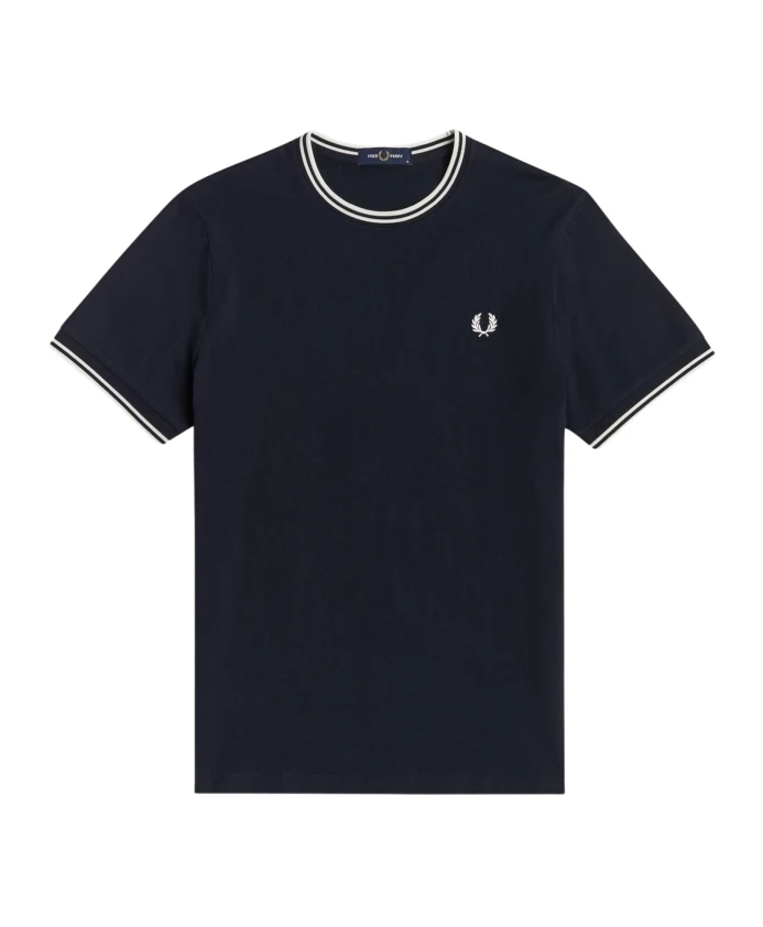 Футболка с двойной отделкой Fred Perry, синий
Футболка с двойной отделкой Fred Perry, синий