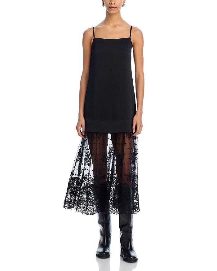 Платье-комбинация Noa Sea, черный 
Платье-комбинация Noa Sea, черный