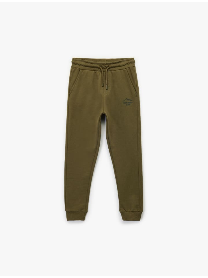 СПОРТИВНЫЕ ШТАНЫ цвета хаки KOTON
СПОРТИВНЫЕ ШТАНЫ цвета хаки KOTON