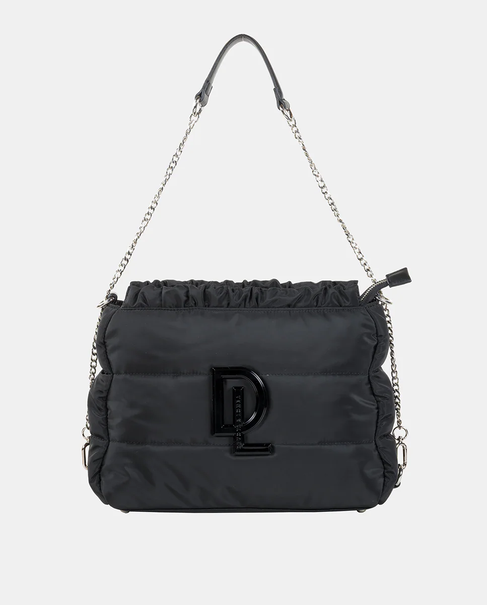 Пленка многопозиционная сумка через плечо черного цвета Devota & Lomba, черный
Пленка многопозиционная сумка через плечо черного цвета Devota & Lomba, черный