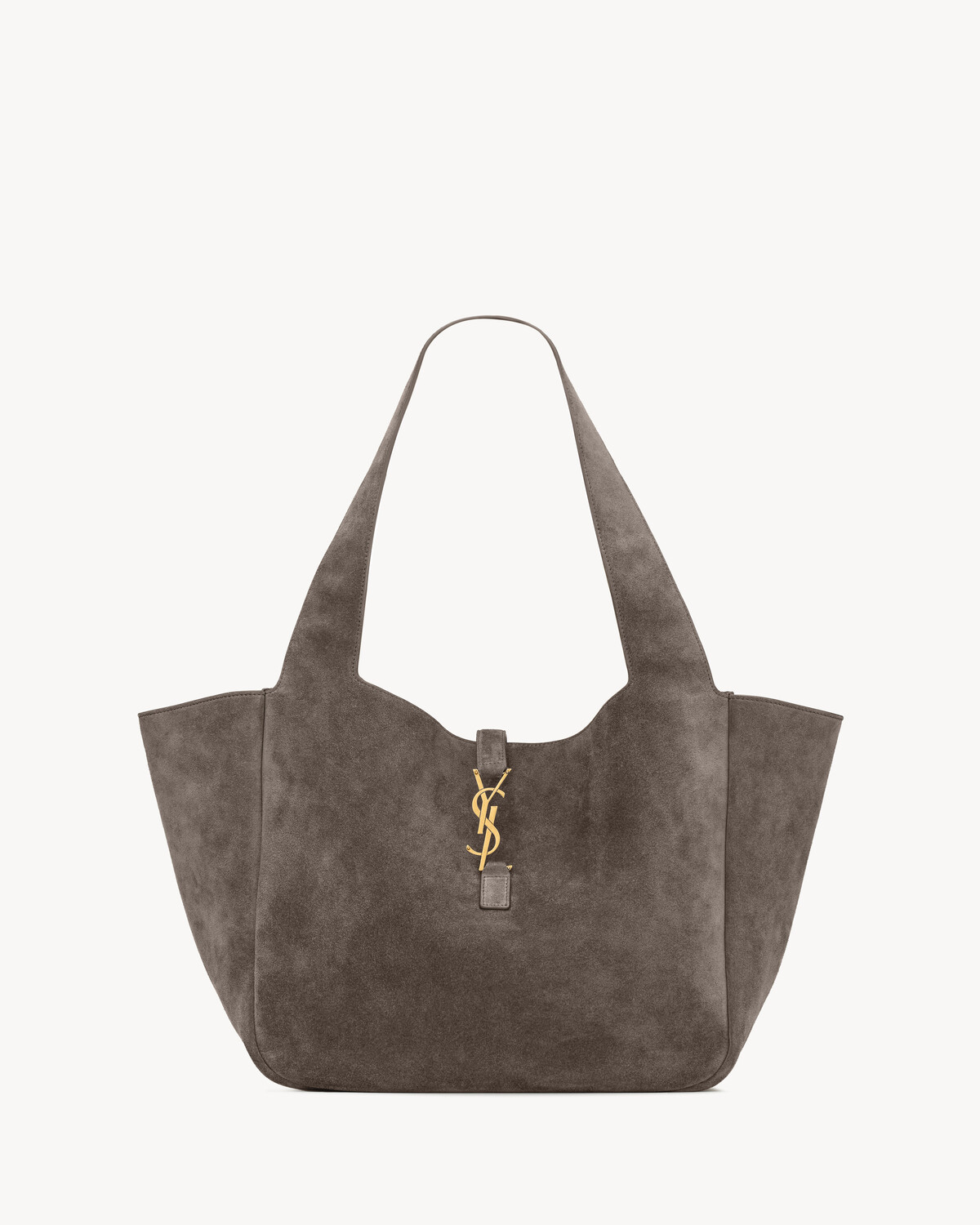 Мягкая сумка-тоут из замши Saint Laurent, серый/серебряный
Мягкая сумка-тоут из замши Saint Laurent, серый/серебряный