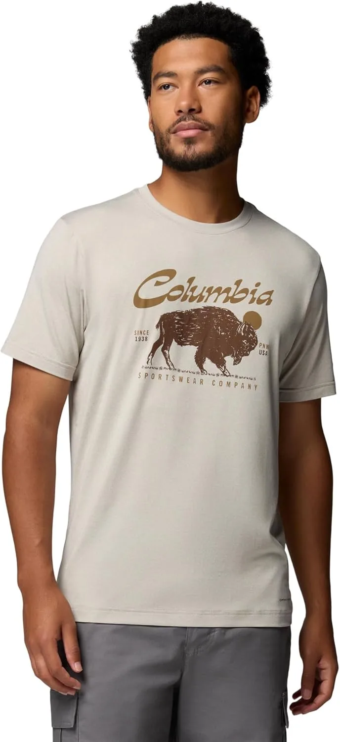 Columbia Мужская футболка Parsons Point с коротким рукавом и принтом
Columbia Мужская футболка Parsons Point с коротким рукавом и принтом