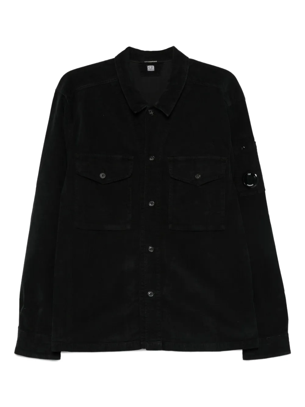 Вельветовая рубашка с карманом C.P. Company, черный
Вельветовая рубашка с карманом C.P. Company, черный