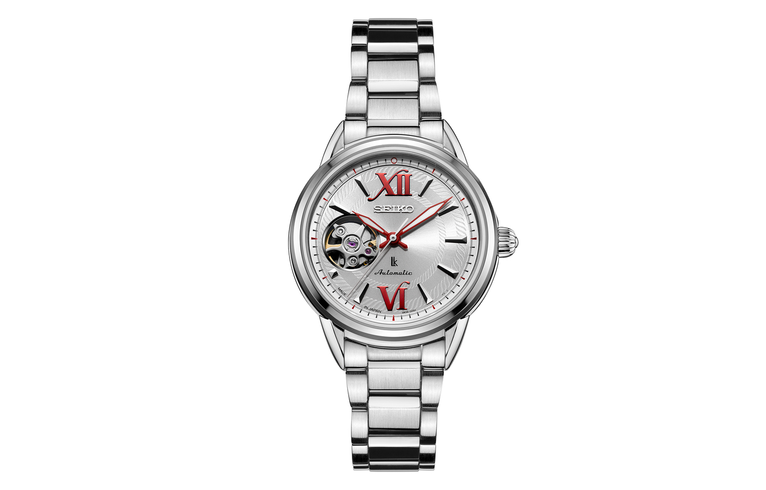 Механический ход Нержавеющая сталь Ремешок Японские / Корейские часы Женские часы Серебристый циферблат SEIKO
Механический ход Нержавеющая сталь Ремешок Японские / Корейские часы Женские часы Серебристый циферблат SEIKO