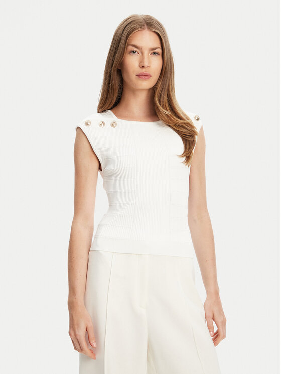 Блузка обычного кроя W5YR12 Z0130 Guess, белый
Блузка обычного кроя W5YR12 Z0130 Guess, белый