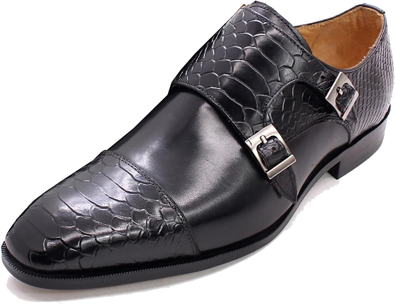 Мужские лоферы Santimon Mens, повседневные деловые лоферы с двойной пряжкой, из натуральной кожи, формальные модные туфли для смокинга и выпускного вечера, черный
Мужские лоферы Santimon Mens, повседневные деловые лоферы с двойной пряжкой, из натуральной кожи, формальные модные туфли для смокинга и выпускного вечера, черный