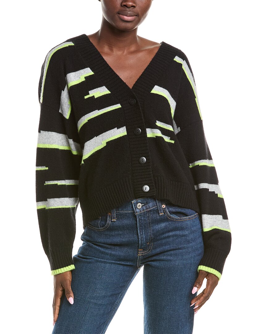 Брод Кашемир Глитч Зебра Кашемировый кардиган Brodie Cashmere, черный
Брод Кашемир Глитч Зебра Кашемировый кардиган Brodie Cashmere, черный