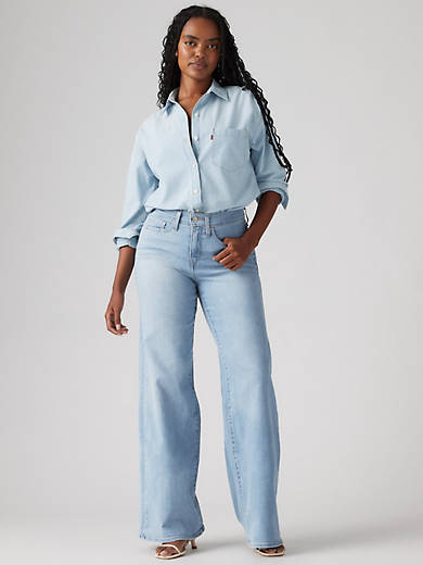 318 Формирующие широкие женские джинсы Levi's, цвет Tall Glass Of Water - Light Wash
318 Формирующие широкие женские джинсы Levi's, цвет Tall Glass Of Water - Light Wash