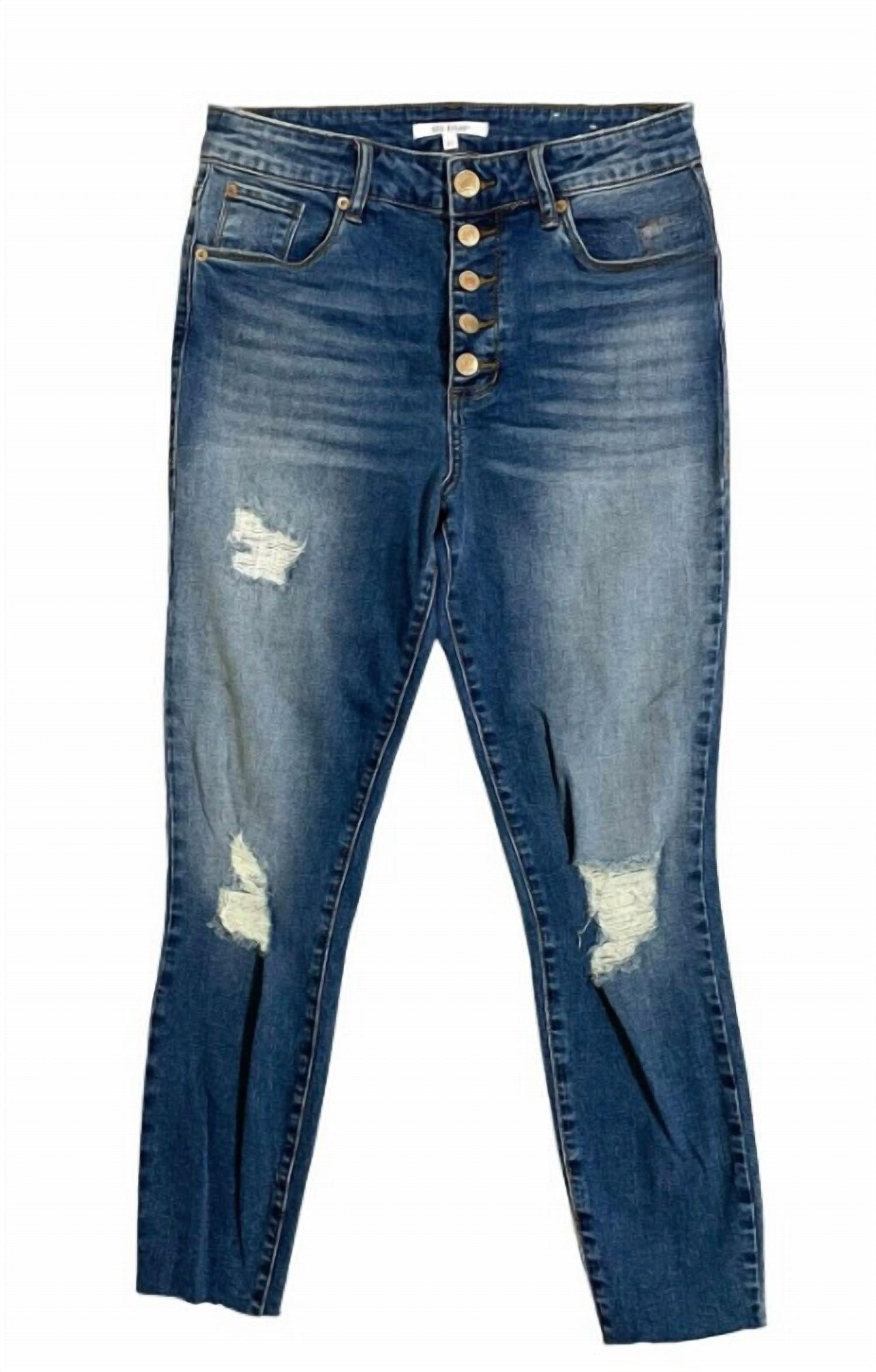 Женские джинсы Brie с высокой посадкой и щиколоткой, рваные, синего цвета STS Blue
Женские джинсы Brie с высокой посадкой и щиколоткой, рваные, синего цвета STS Blue