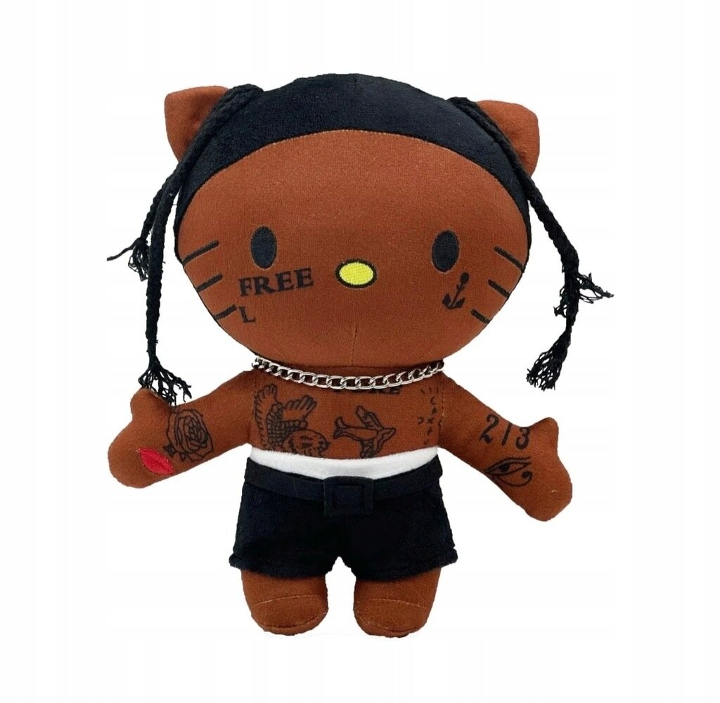 Плюшевый плюшевый мишка Travis Scott Hello Kitty, игрушка-талисман в подарок Inna marka
Плюшевый плюшевый мишка Travis Scott Hello Kitty, игрушка-талисман в подарок Inna marka