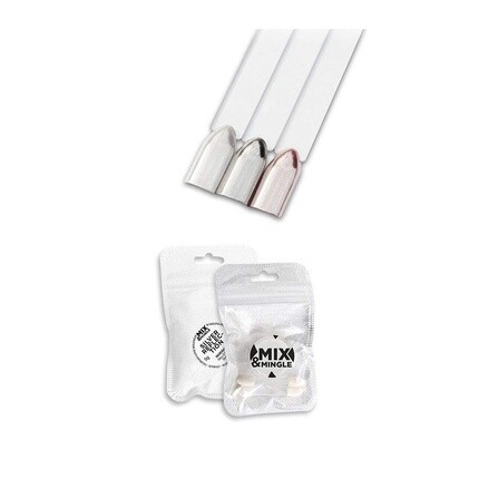 IBP Mix & Mingle Nail Art Silver Mirror 5г
IBP Mix & Mingle Nail Art Silver Mirror 5г