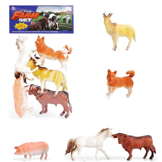 Домашние животные, 5 предметов, игрушки для детей Trifox
Домашние животные, 5 предметов, игрушки для детей Trifox