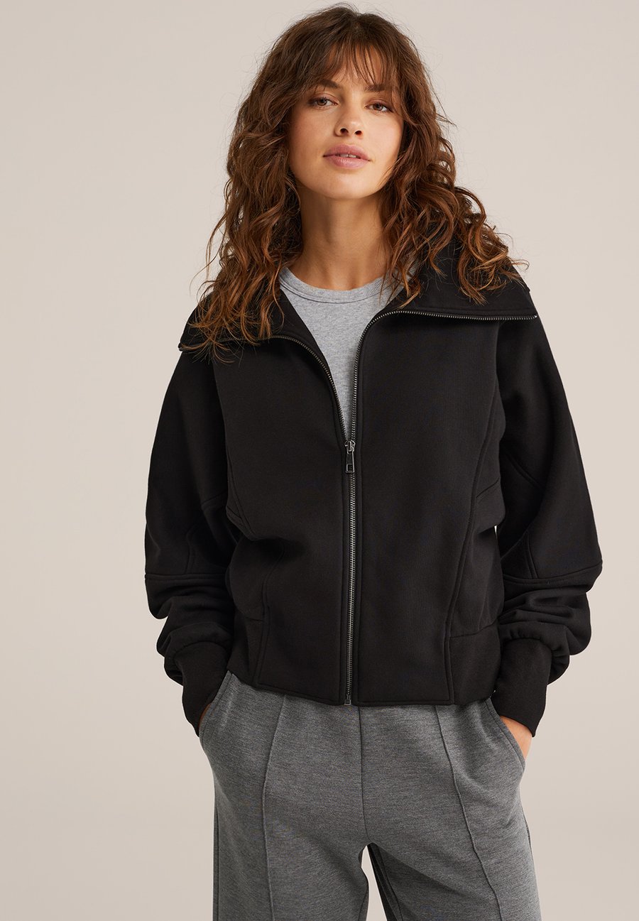 Толстовка WE Fashion Zip-up sweatshirt, Black
Толстовка WE Fashion Zip-up sweatshirt, Black