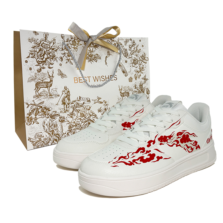 ANTA Комфортные, нескользящие, амортизирующие, низкие, мужские, кроссовки для скейтбординга, белые, красные
ANTA Комфортные, нескользящие, амортизирующие, низкие, мужские, кроссовки для скейтбординга, белые, красные