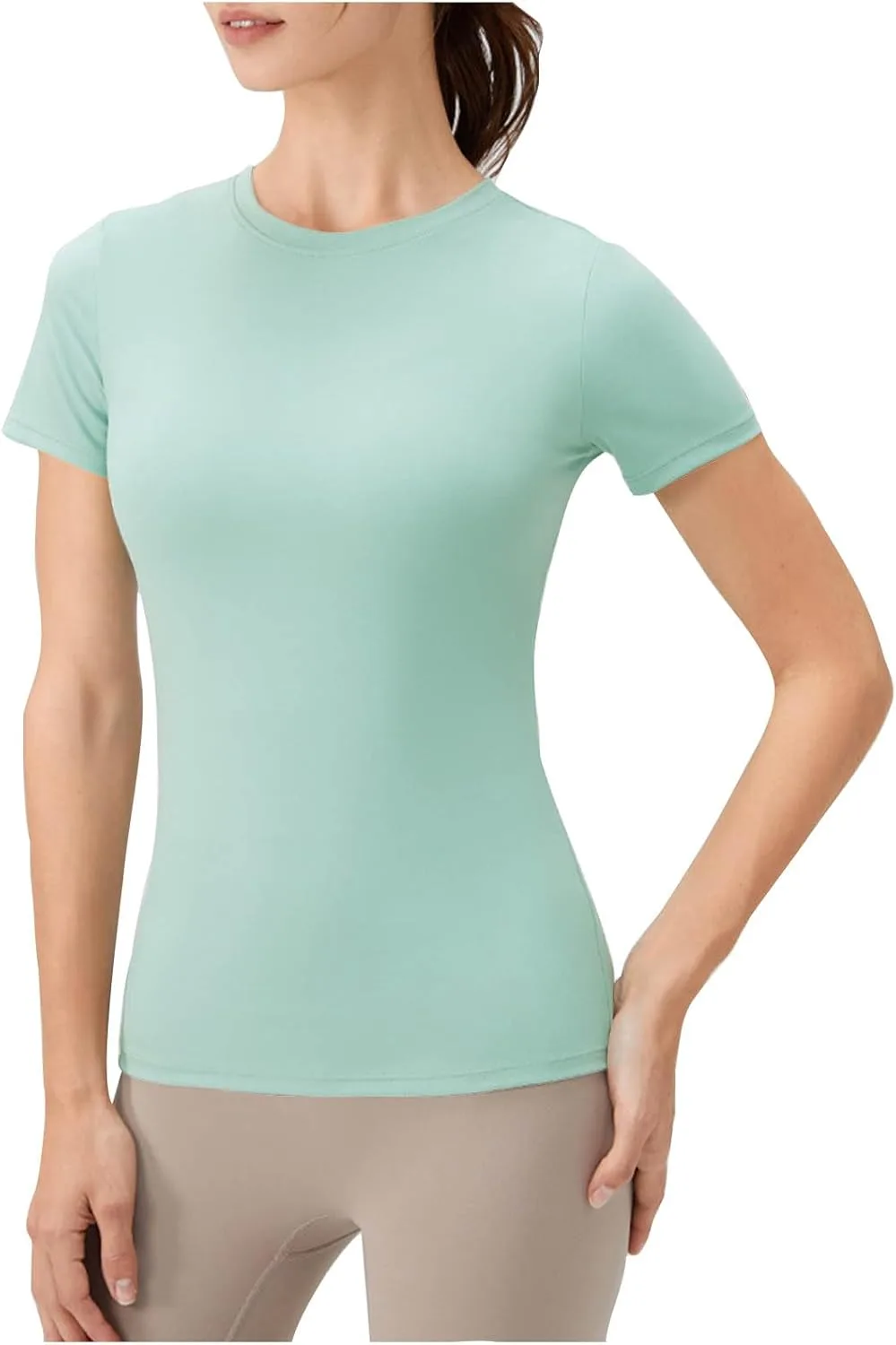 Женская футболка с коротким рукавом Slim Fit для тренировок
Женская футболка с коротким рукавом Slim Fit для тренировок