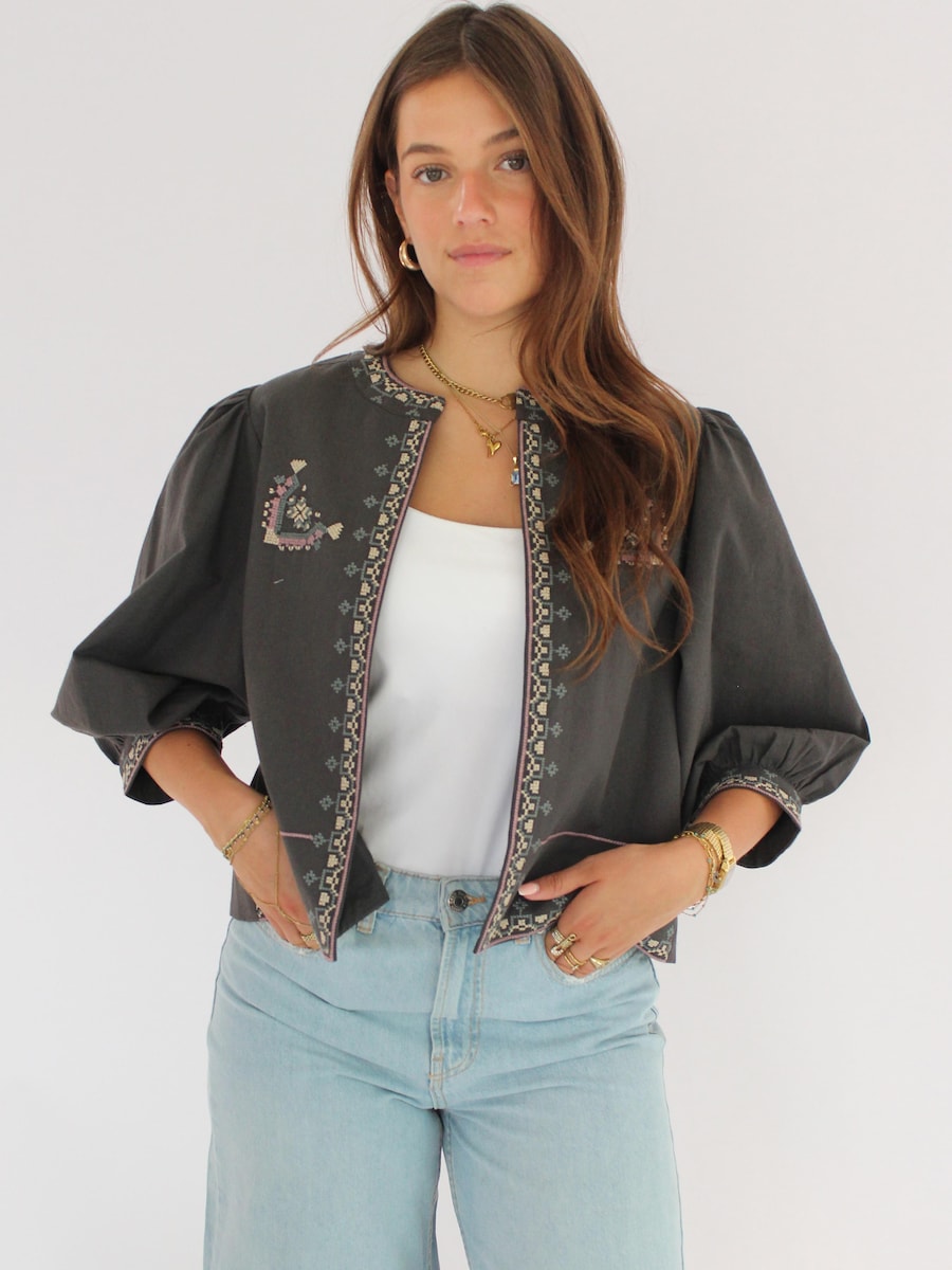 Куртка межсезонная Honnête Atelier Milly, антрацит
Куртка межсезонная Honnête Atelier Milly, антрацит