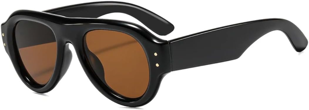 Солнцезащитные очки Rivets для женщин, солнцезащитные очки UV400, модные очки для мужчин, широкие дужки, овальные, в стиле панк, для активного отдыха TVTBBVV, Black Tea
Солнцезащитные очки Rivets для женщин, солнцезащитные очки UV400, модные очки для мужчин, широкие дужки, овальные, в стиле панк, для активного отдыха TVTBBVV, Black Tea