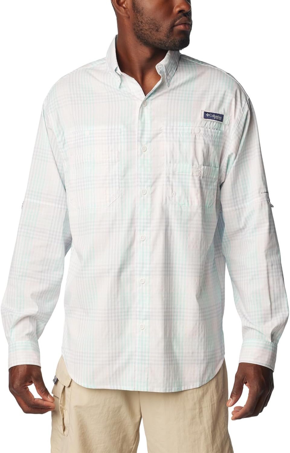 Мужская рубашка Columbia Sportswear Super Tamiami с длинным рукавом, Gulf Stream/All Over Gingham
Мужская рубашка Columbia Sportswear Super Tamiami с длинным рукавом, Gulf Stream/All Over Gingham