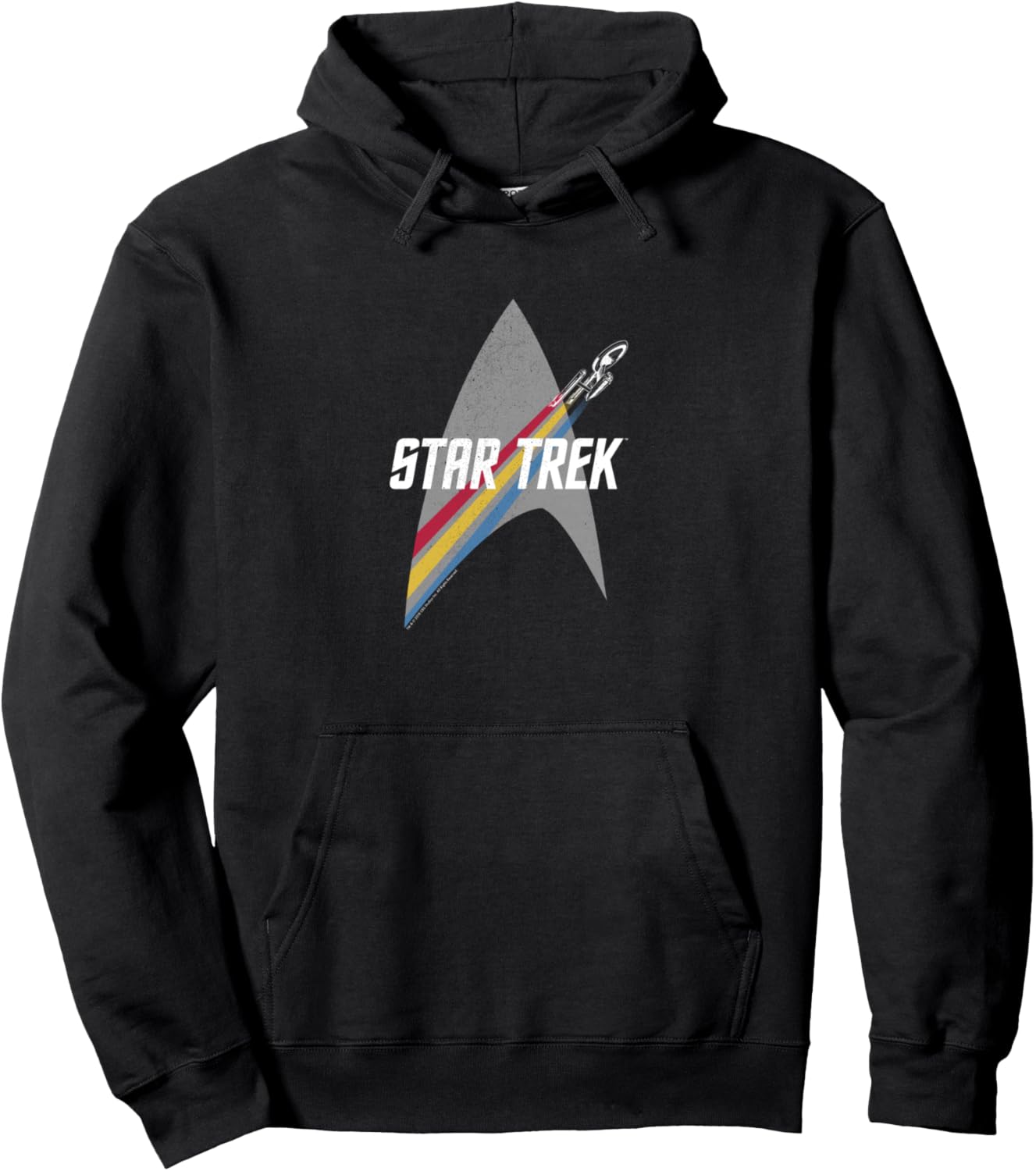Худи в стиле ретро «Звездный путь» с радужным значком летчика Star Trek, черный
Худи в стиле ретро «Звездный путь» с радужным значком летчика Star Trek, черный