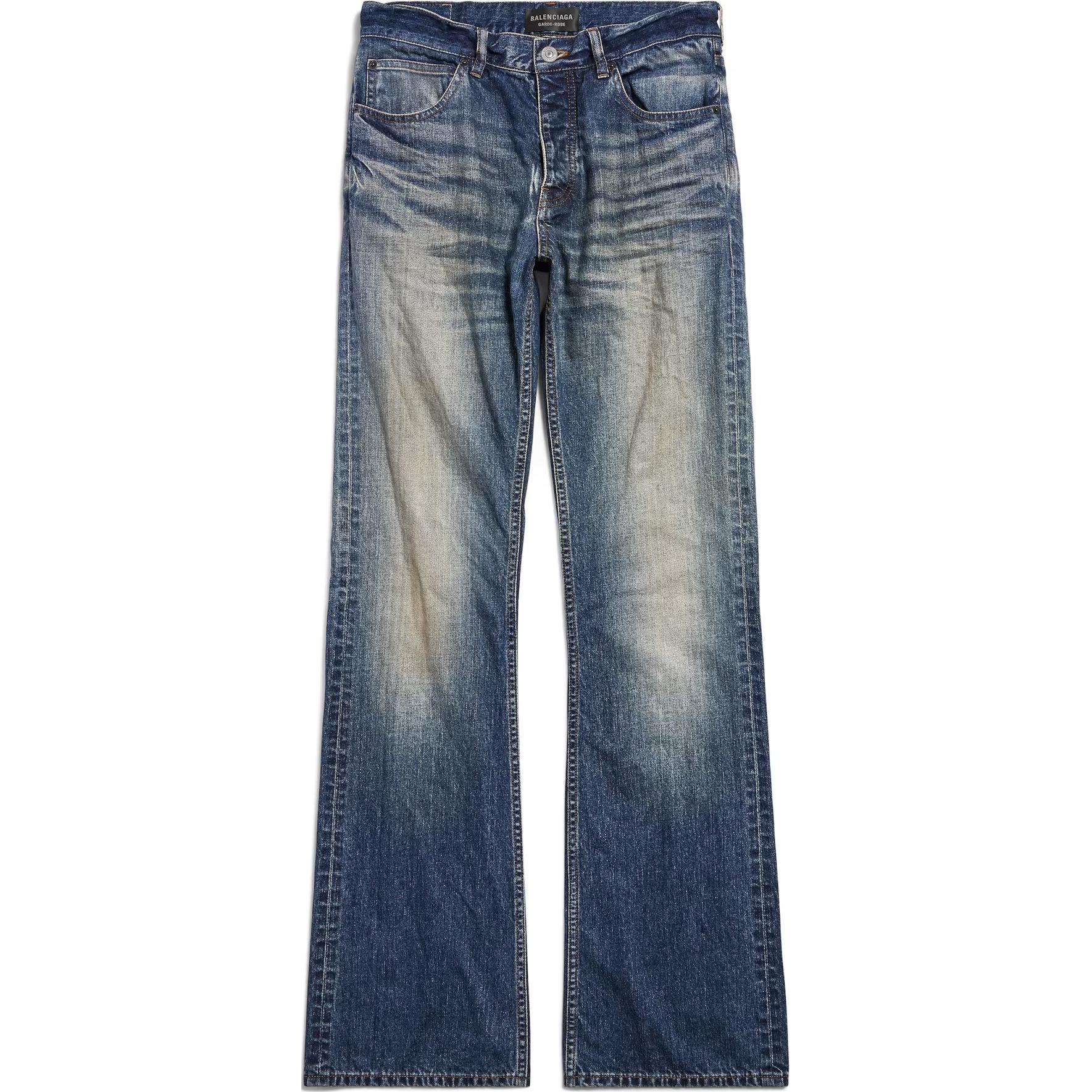 Прямые джинсы Balenciaga, синий
Прямые джинсы Balenciaga, синий