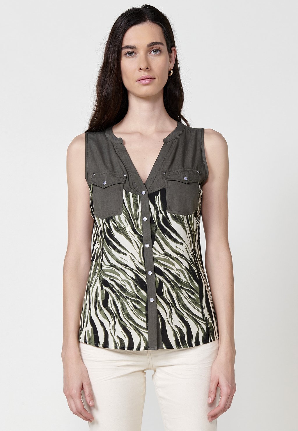 Блуза Koroshi, зеленый
Блуза Koroshi, зеленый