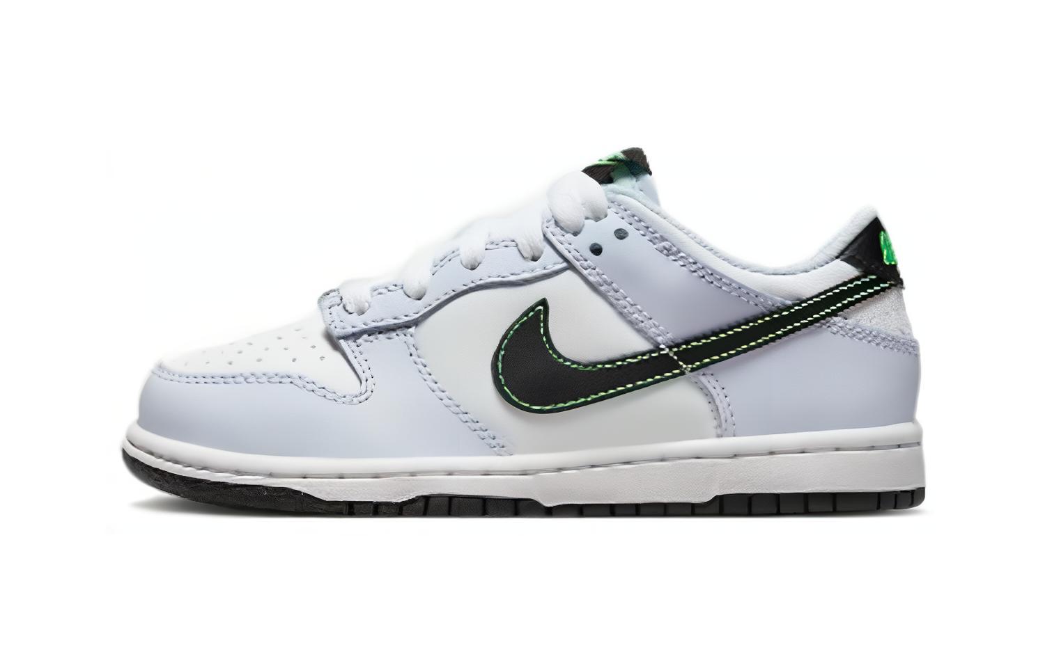 Nike Детские кроссовки Dunk Low Football Grey Green Strike
Nike Детские кроссовки Dunk Low Football Grey Green Strike