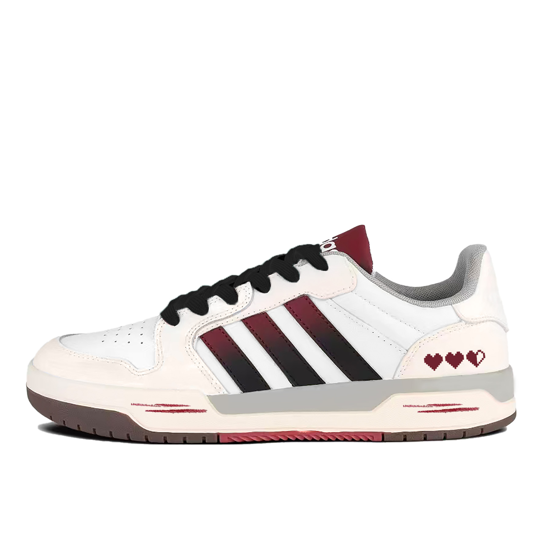 Adidas Neo Entrap Heartbeat Trace синтетическая кожа устойчивая к истиранию нескользящая низкая верхняя часть кроссовки для скейтбординга Unisex
Adidas Neo Entrap Heartbeat Trace синтетическая кожа устойчивая к истиранию нескользящая низкая верхняя часть кроссовки для скейтбординга Unisex