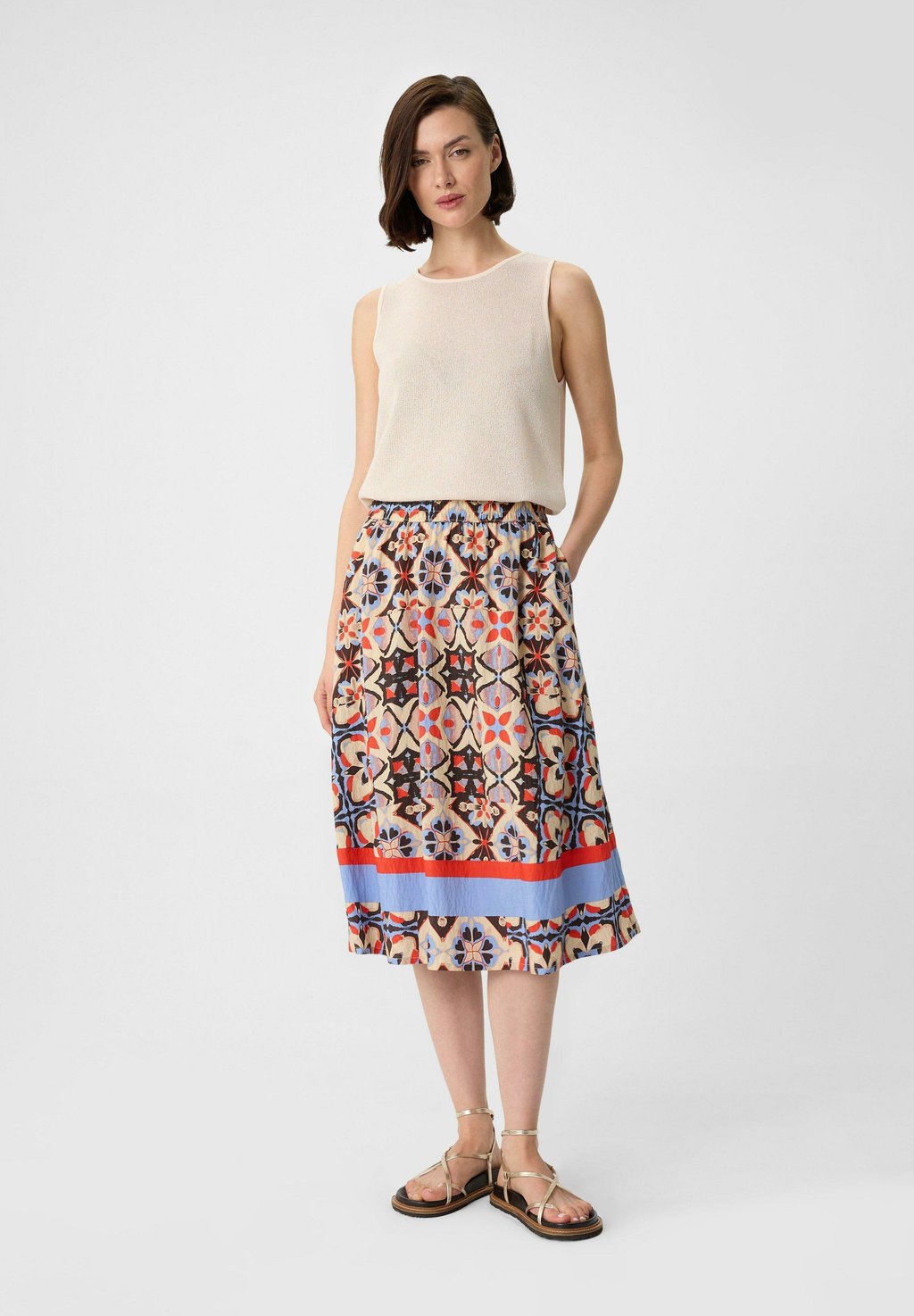 Юбка А-силуэта comma casual identity, оранжевый
Юбка А-силуэта comma casual identity, оранжевый