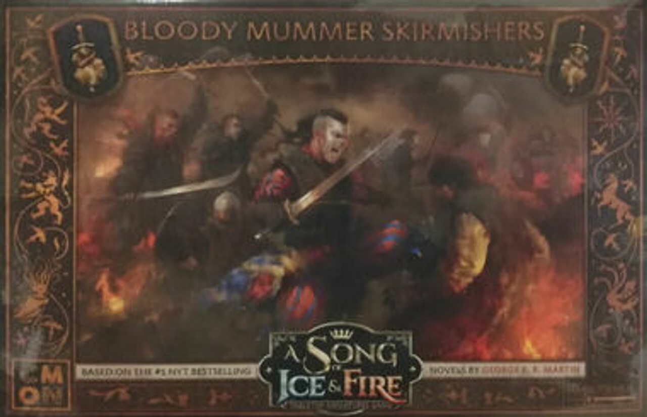 Миниатюра A Song of Ice & Fire Miniatures Game: Bloody Mummer Skirmishers Unit Box
Миниатюра A Song of Ice & Fire Miniatures Game: Bloody Mummer Skirmishers Unit Box